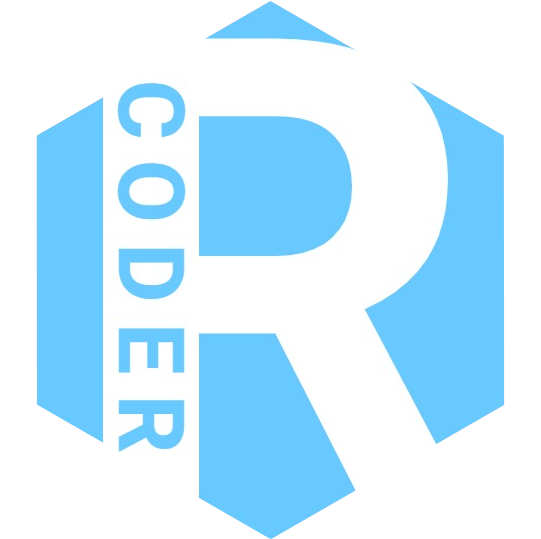 R CODER Logo