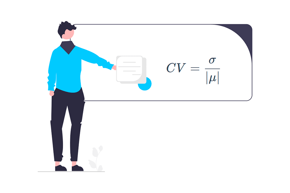 Coefficient of variation in R