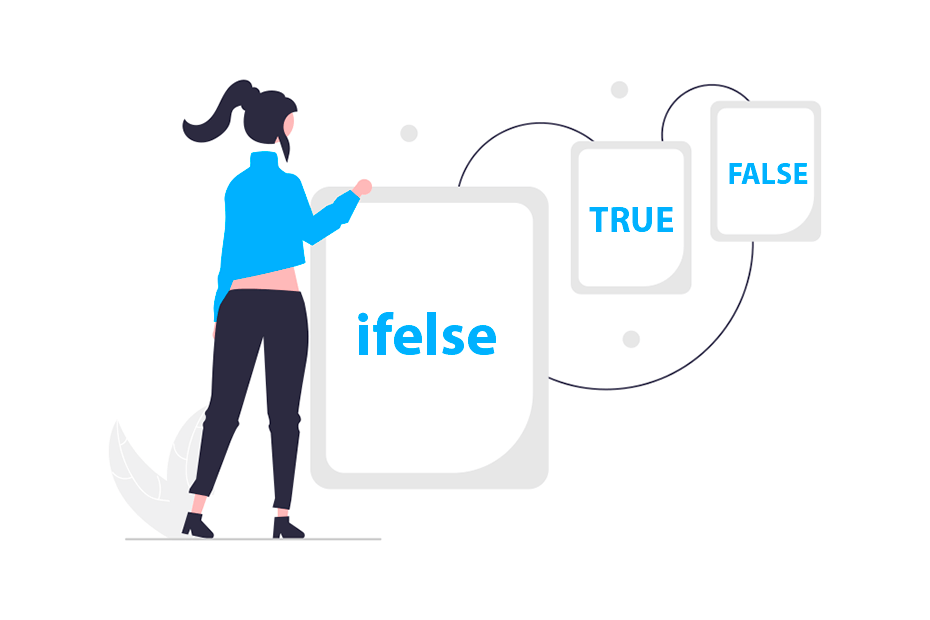 The ifelse function in R