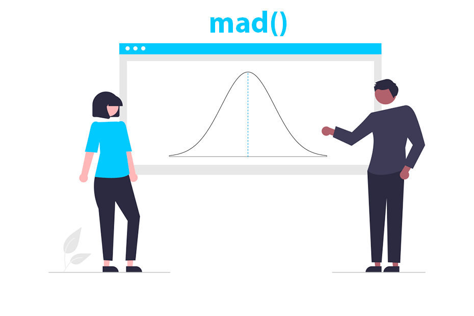 Median absolute deviation in R