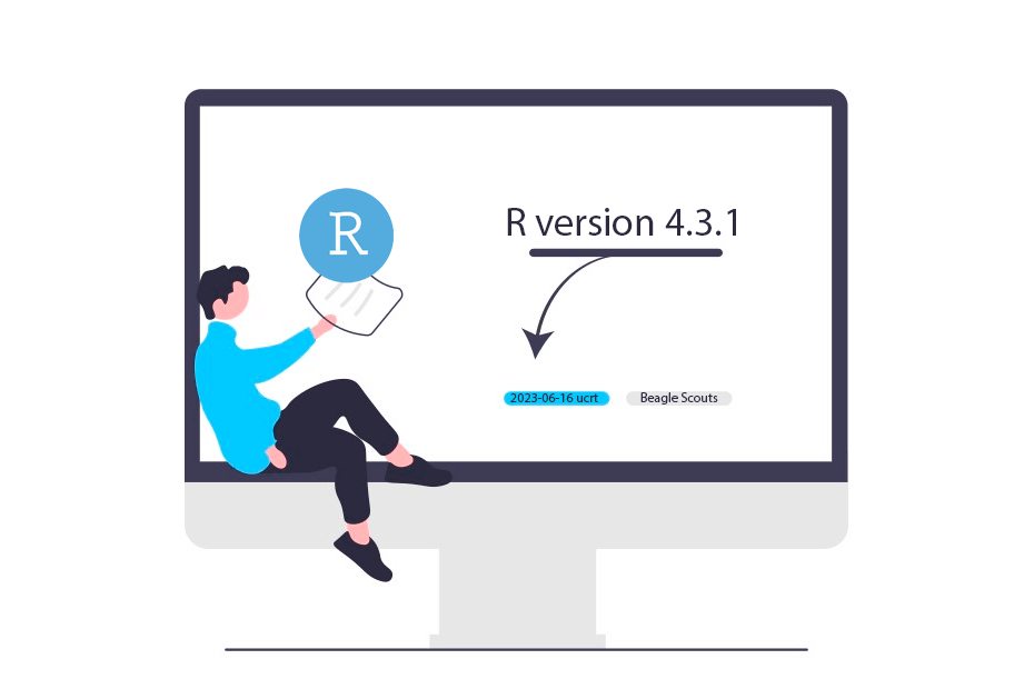 Comprobar la versión de R