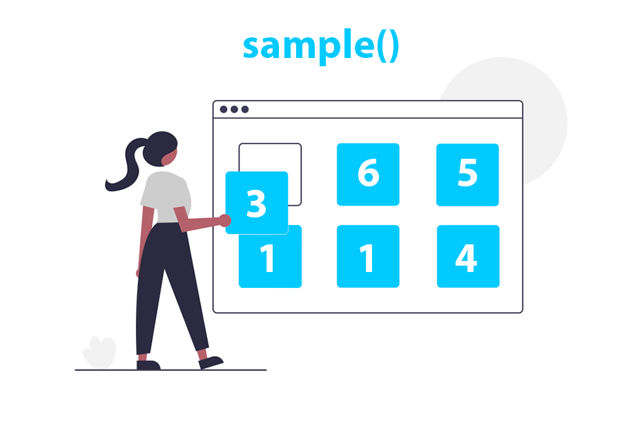 Random samples and permutations in R