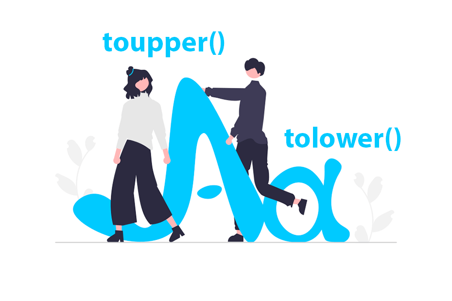 Lowercase and uppercase in R with tolower() and toupper()